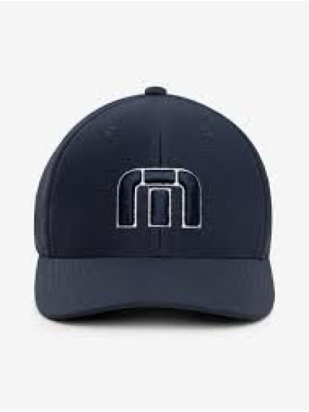 Travis Mathew Navy Blue Embroidered Logo Baseball Cap